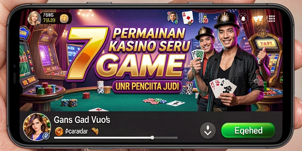 Tampilan screenshot 7GAME yang memperlihatkan gameplay Kasino yang menarik.
