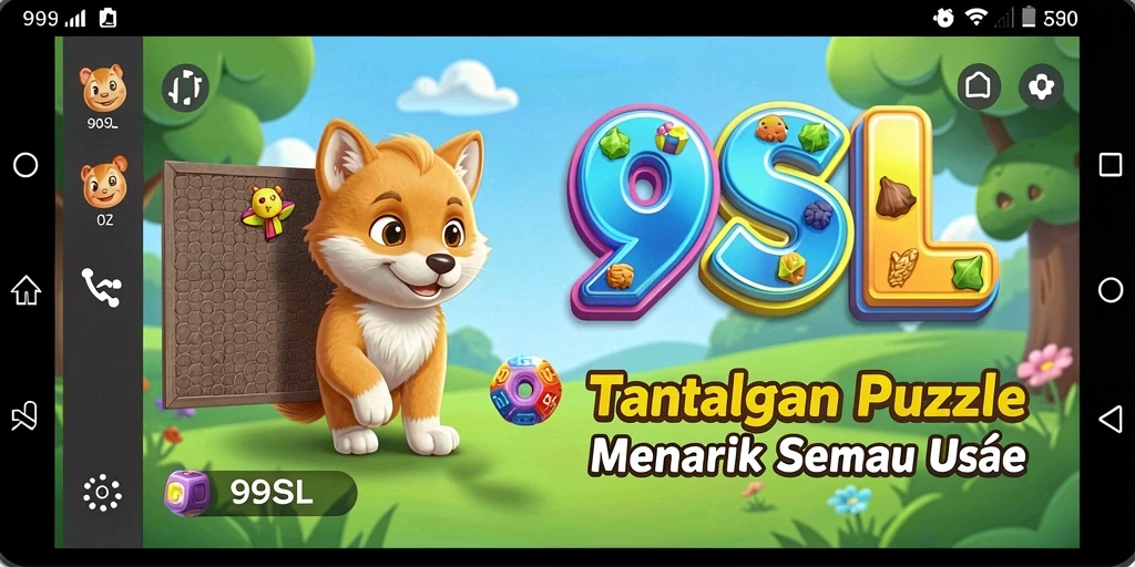 Tampilan gameplay seru dan menantang dari 99SL yang penuh warna.