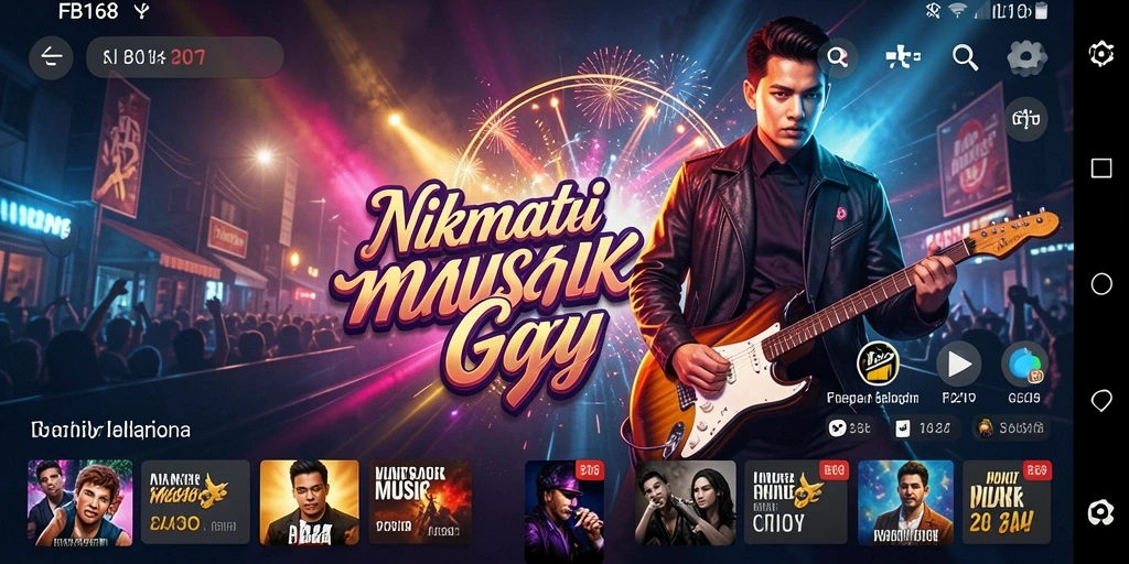 Tampilkan gameplay FB168 dengan musik yang penuh energi.