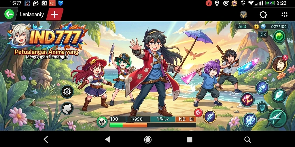 Gameplay seru dengan karakter Anime yang menarik.