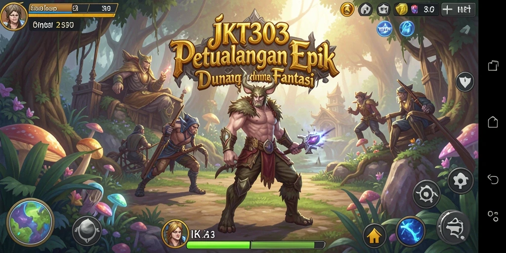 Tangkapan layar JKT303 menampilkan gameplay RPG yang mendebarkan dan grafis yang menawan.