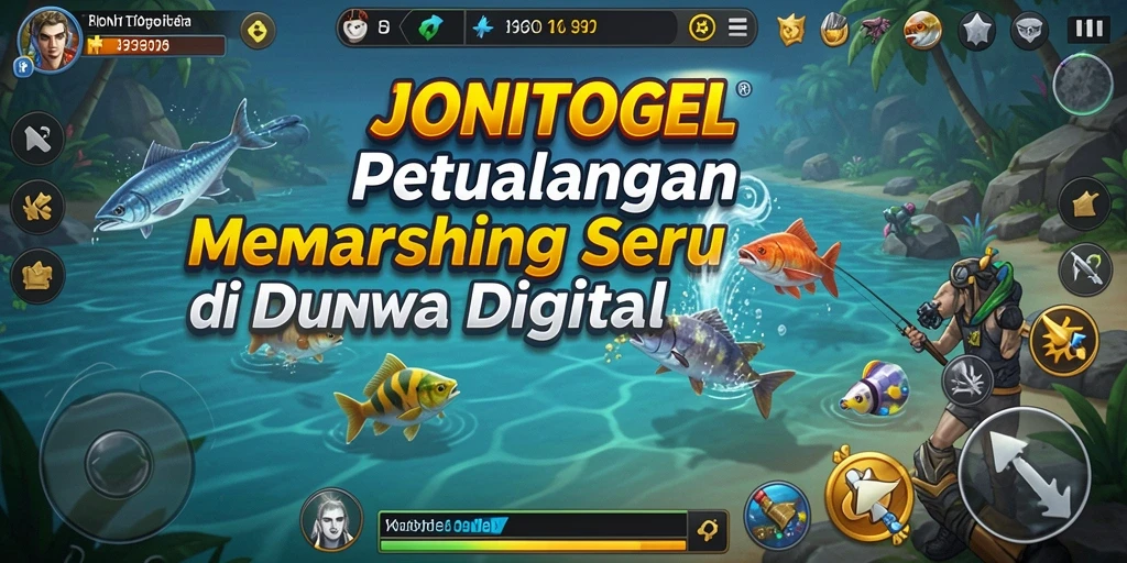 Gameplay menarik saat memancing di JONITOGEL.
