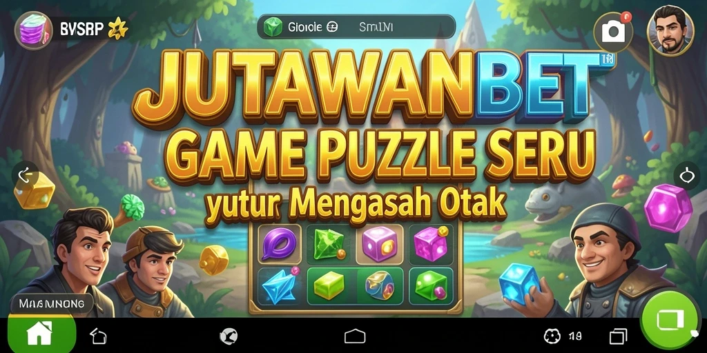 Screenshot gameplay JUTAWANBET menampilkan tantangan Puzzle yang menarik.