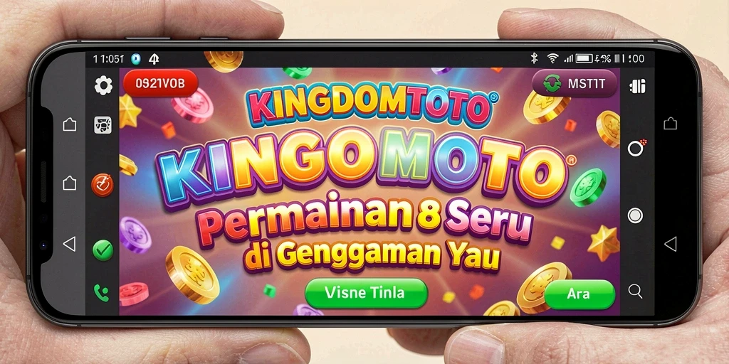 Screenshot KINGDOMTOTO menampilkan gameplay Bingo yang seru.