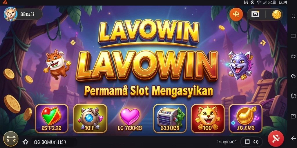 Gameplay menarik LAVOWIN slot dengan grafis yang memukau.