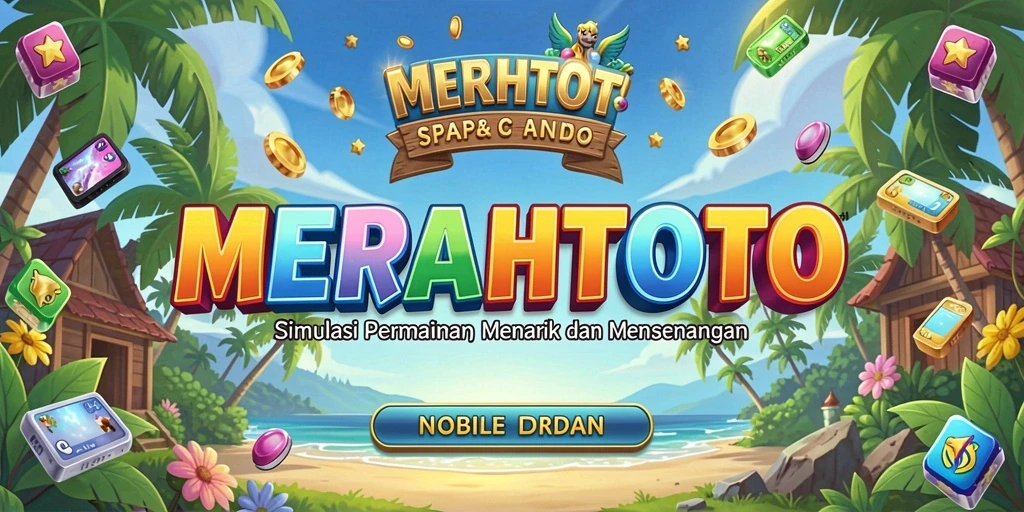 Screenshot utama MERAHTOTO menunjukkan pengalaman bermain simulasi yang menarik.