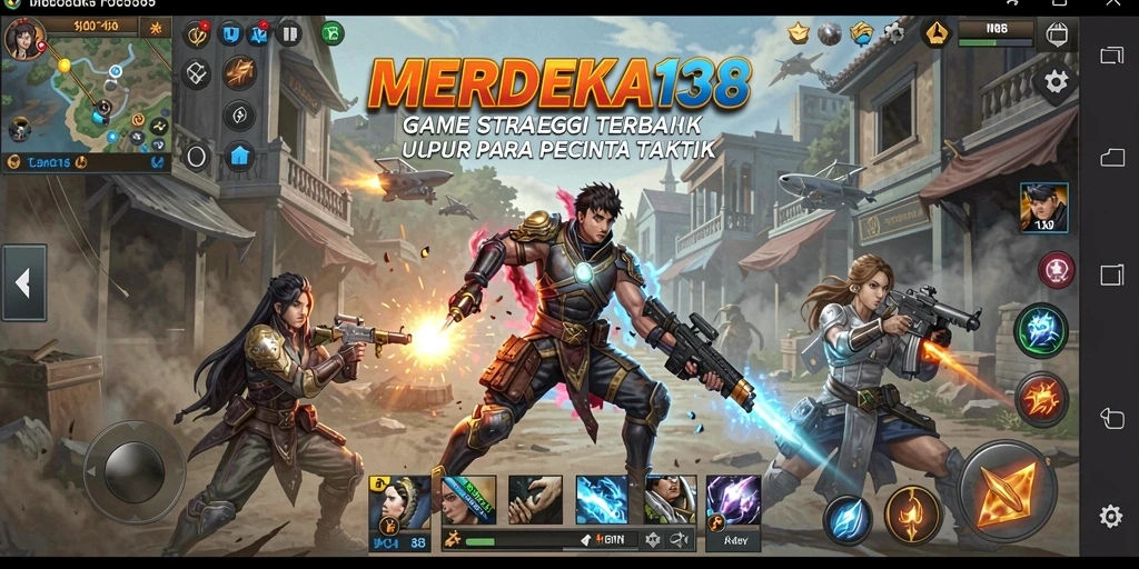 Screenshot memperlihatkan aksi strategis dalam <strong>MERDEKA138</strong> dengan grafis yang mengesankan.