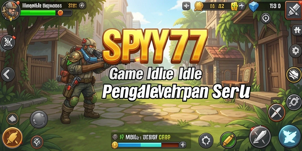 Tampilan gameplay SPY77 dengan karakter dan strategi menarik.